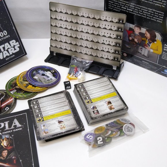 Pictopia STAR WARS Edition The Ultimate Picture-Trivia Family Game - COMPLETE - Picture 3 of 3